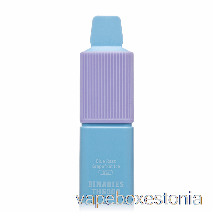 Vape Box Estonia Horizon Binaarid Th6000 ühekordne Sinine Razz Greibijää
